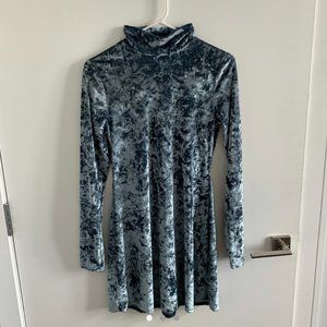 Urban Outfitters velvet mini dress